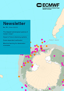 ECMWF Newsletter 174 cover