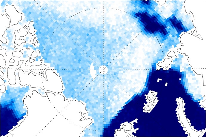 Example of sea-ice analysis for IFS Cycle 49r1