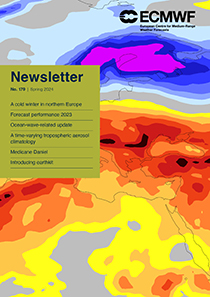 ECMWF Newsletter 179 cover