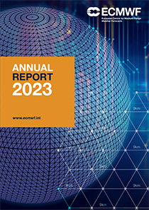 ECMWF Annual Report 2023 cover thumbnail