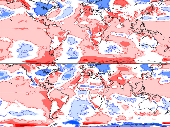 Example forecasts from S2S database