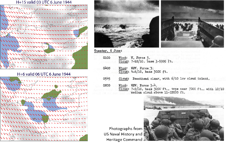 D-Day Weather Chart ECMWF