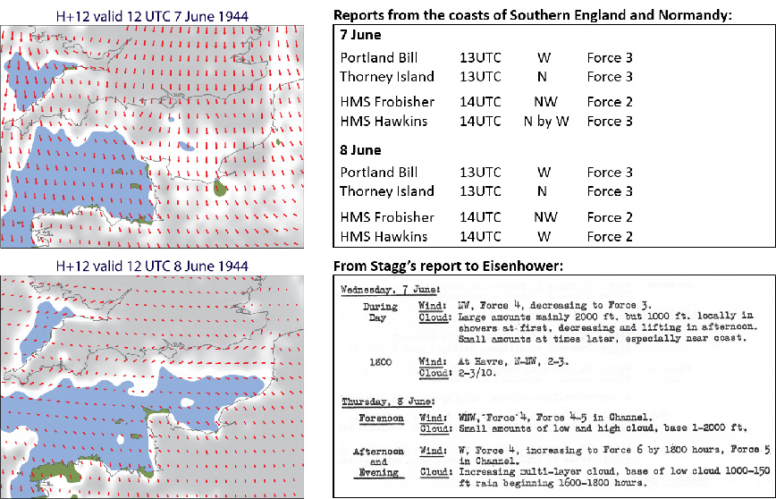 D-Day Weather Chart ECMWF