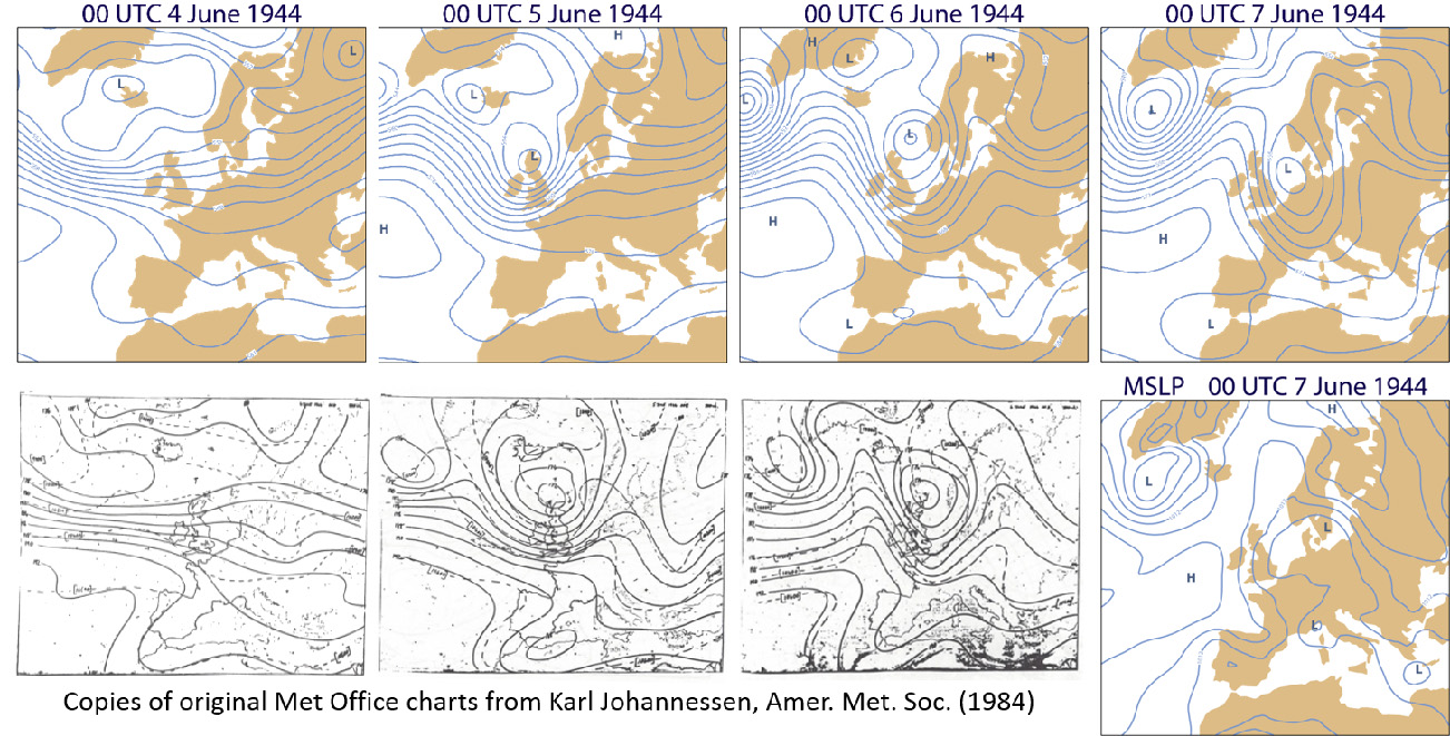 D-Day Weather Chart ECMWF