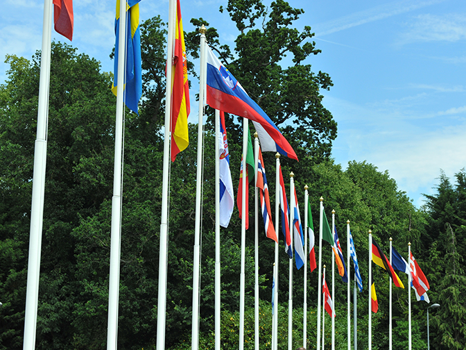 ECMWF Member State flags