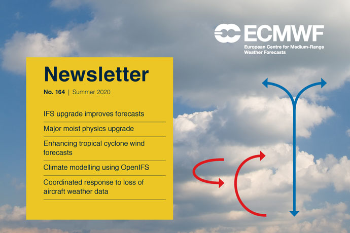 ECMWF Newsletter 164 cover