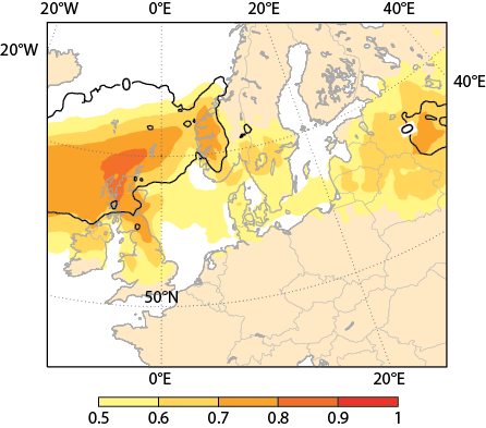 Ensemble wave forecasts and observations