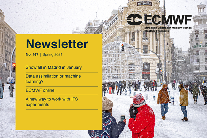 ECMWF Newsletter No. 167 cover image