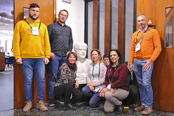 ARISTOTLE-ENHSP meeting participants at ECMWF February 2020