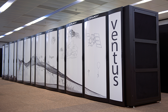 One of ECMWF's two Cray XC40 clusters