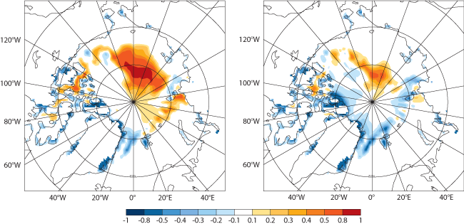 Sea ice concentration forecast errors