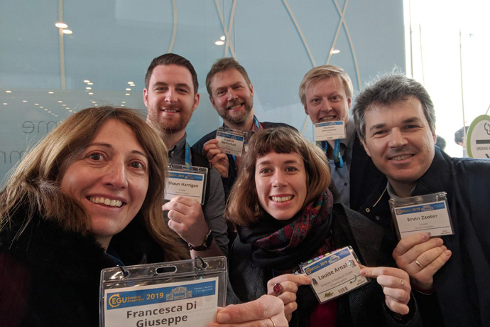 Six ECMWF scientists at the EGU General Assembly 2019