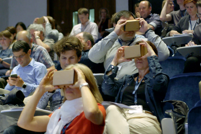 Use of virtual reality headsets at UEF 2018