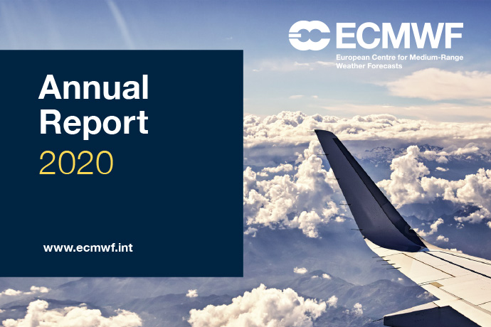 ECMWF Annual Report 2020 Cover web news