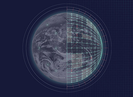 ECMWF digital twin graphic