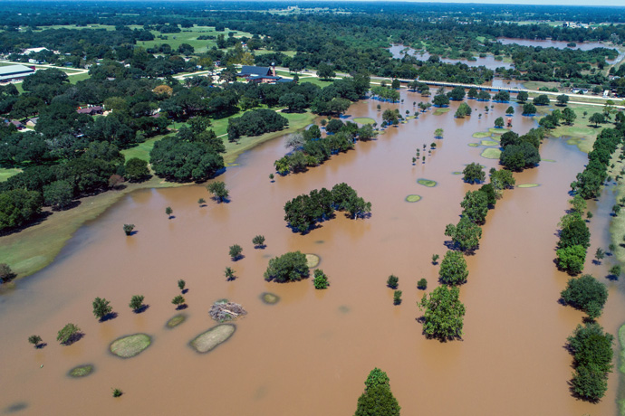 Flooding in Texas in the wake of Hurricane Harvey