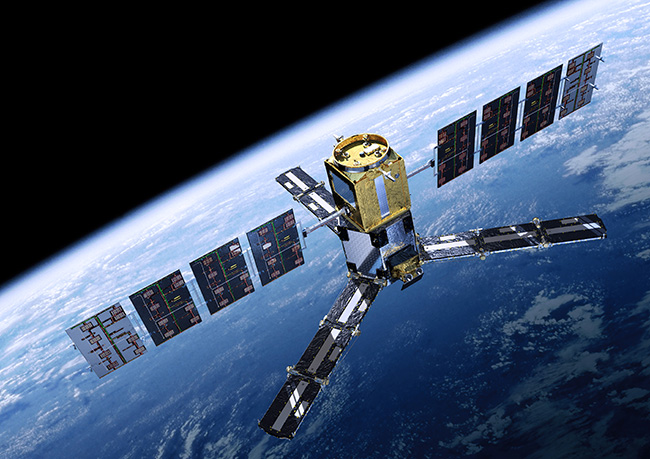 Soil Moisture and Ocean Salinity (SMOS) satellite