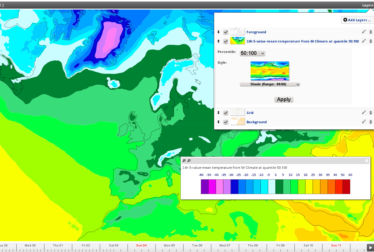 M-Climate editing layer