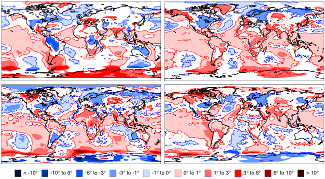 Example forecasts from S2S database