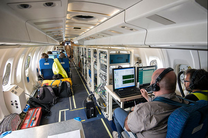 In flight and field surveys, scientists examine the development and distribution of particulate matter over West Africa