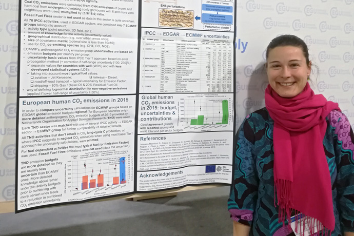 Margarita Choulga at the EGU General Assembly 2019