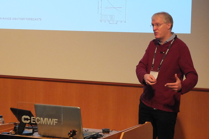 Tim Stockdale at stratospheric predictability workshop at ECMWF Nov 19