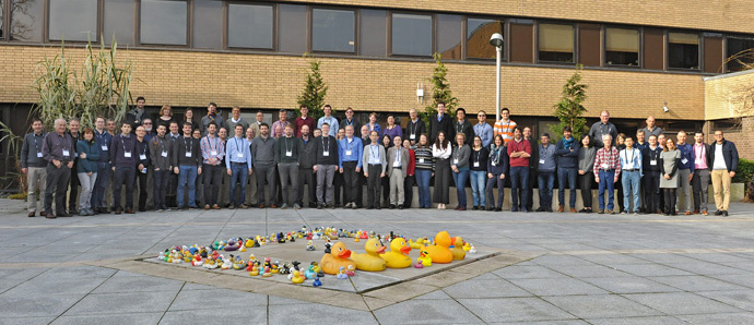 February 2020 satellite assimilation workshop group photo