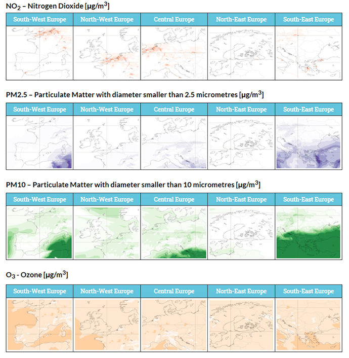 CAMS COVID resource maps.