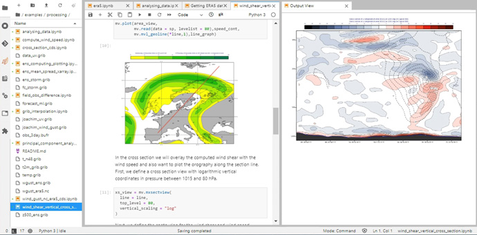 JupyterLab example