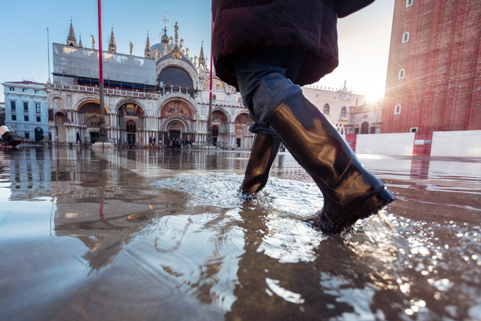 Flooding in Venice