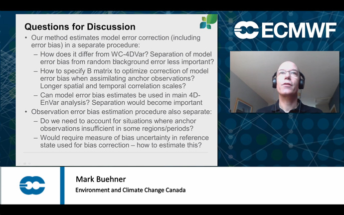 ECMWF-NWP SAF workshop, Mark Buehner