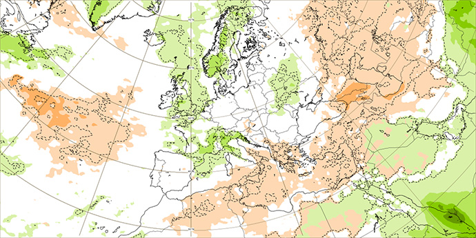 Precipitation anomaly