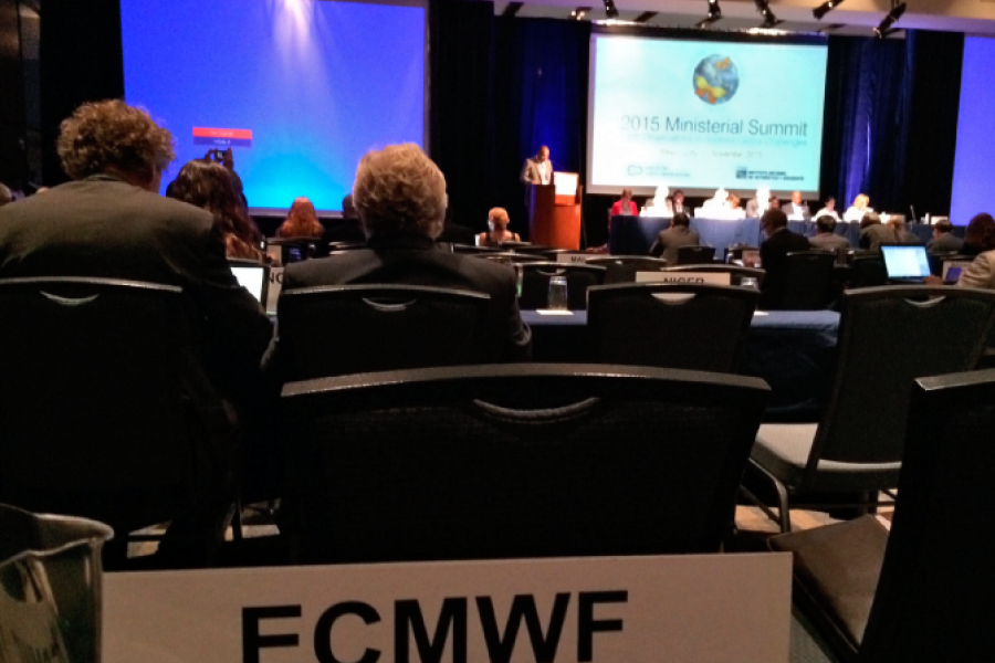 Ministerial Summit for Group on Earth Observations, Mexico, 2015