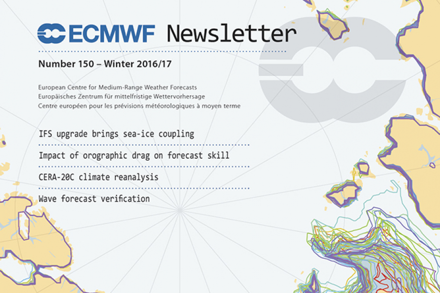 ECMWF Newsletter 150 Cover