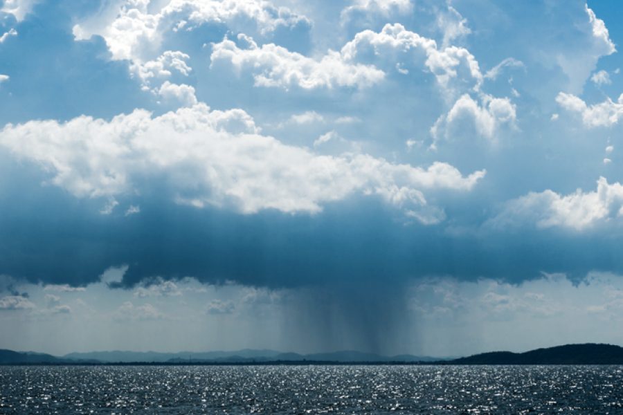 Cloud and rain