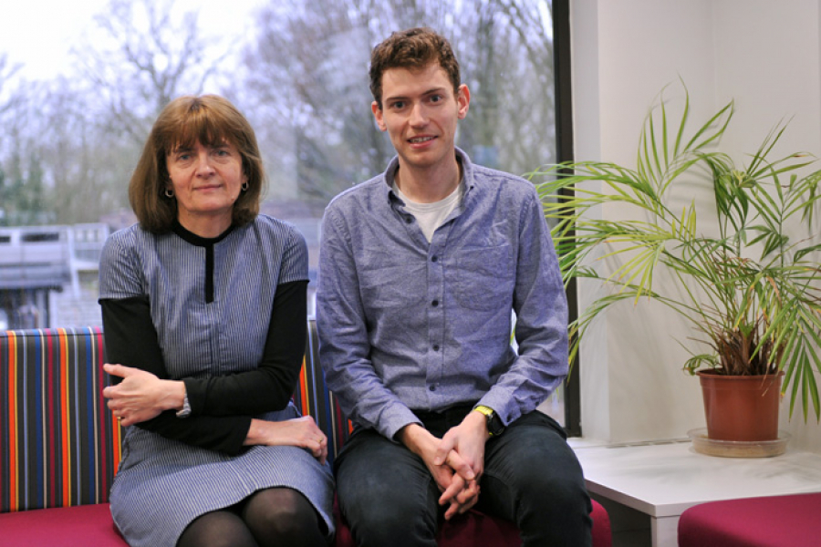 Marta Janisková and Mark Fielding