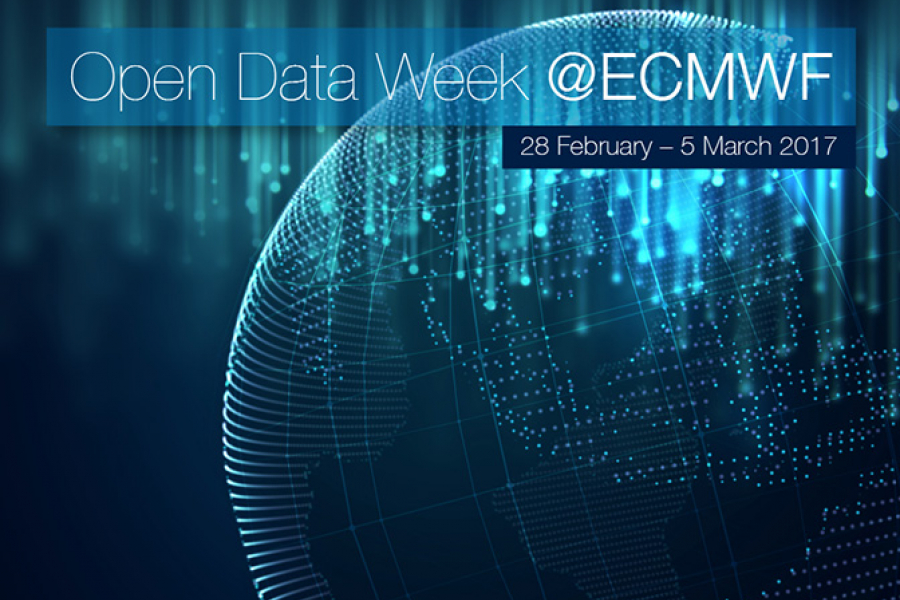 Open Data Week at ECMWF, 2017