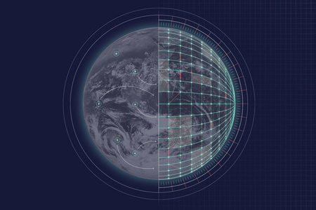 ECMWF digital twin graphic