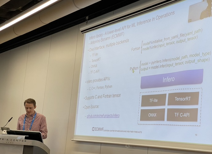 EGU presentation by Mat Chantry